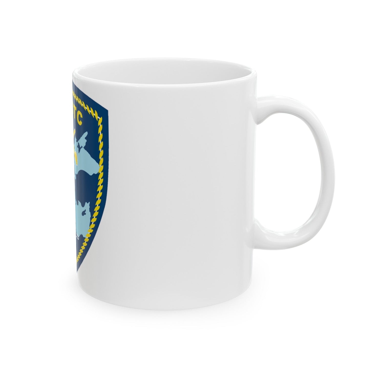 NMIOTC (U.S. Navy) White Coffee Mug-The Sticker Space