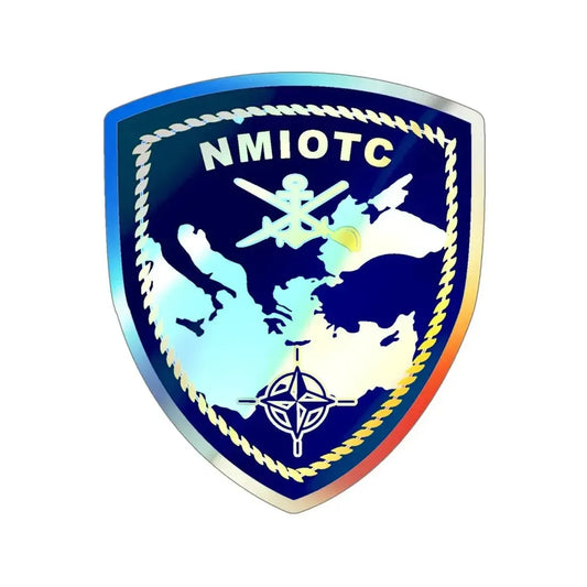 NMIOTC (U.S. Navy) Holographic STICKER Die-Cut Vinyl Decal 6 Inch Holographic - The Sticker Space