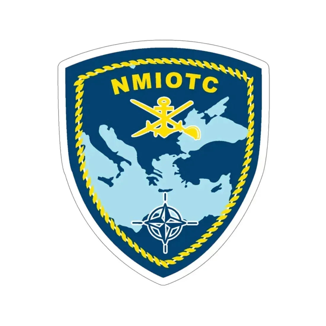 NMIOTC (U.S. Navy) STICKER Vinyl Die-Cut Decal 5 Inch - The Sticker Space
