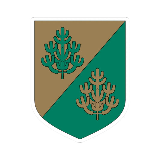 Nõmme linnaosa vapp (Estonia) (Coat of Arms) STICKER Vinyl Kiss-Cut Decal 2 Inch White - The Sticker Space