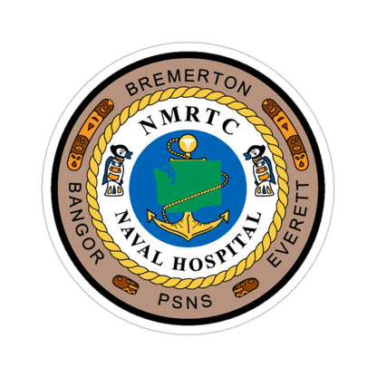 NMRTC Naval Hospital Bremerton (U.S. Navy) STICKER Vinyl Die-Cut Decal-2 Inch-The Sticker Space