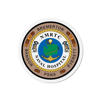 NMRTC Naval Hospital Bremerton (U.S. Navy) Refrigerator Magnet 2 Inch - The Sticker Space