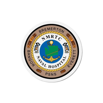 NMRTC Naval Hospital Bremerton (U.S. Navy) Refrigerator Magnet 4 Inch - The Sticker Space