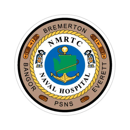 NMRTC Naval Hospital Bremerton (U.S. Navy) STICKER Vinyl Die-Cut Decal 2 Inch - The Sticker Space