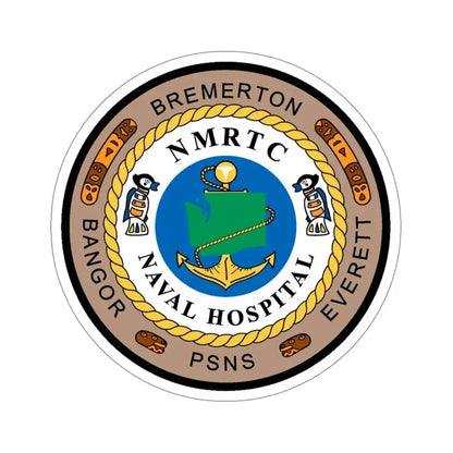 NMRTC Naval Hospital Bremerton (U.S. Navy) STICKER Vinyl Die-Cut Decal 5 Inch - The Sticker Space