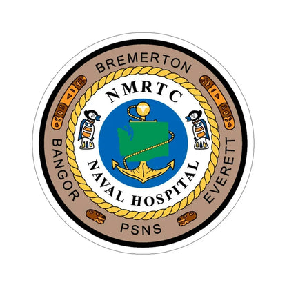 NMRTC Naval Hospital Bremerton (U.S. Navy) STICKER Vinyl Die-Cut Decal - The Sticker Space