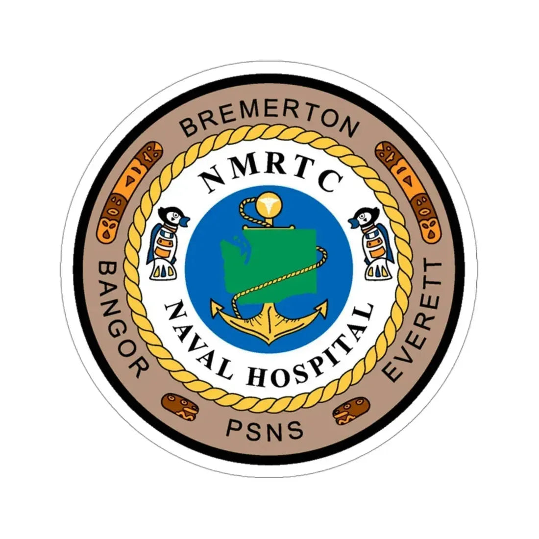 NMRTC Naval Hospital Bremerton (U.S. Navy) STICKER Vinyl Die-Cut Decal - The Sticker Space
