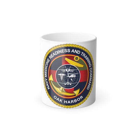 NMRTC Oak Harbor (U.S. Navy) Color Changing Mug 11oz-11oz-The Sticker Space