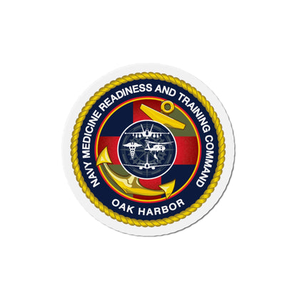 NMRTC Oak Harbor (U.S. Navy) Die-Cut Magnet-4" x 4"-The Sticker Space