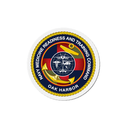 NMRTC Oak Harbor (U.S. Navy) Die-Cut Magnet-5" x 5"-The Sticker Space