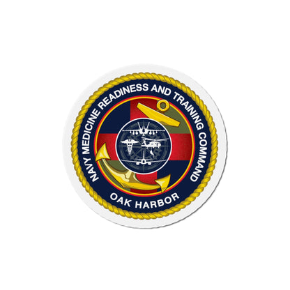 NMRTC Oak Harbor (U.S. Navy) Die-Cut Magnet-6 × 6"-The Sticker Space