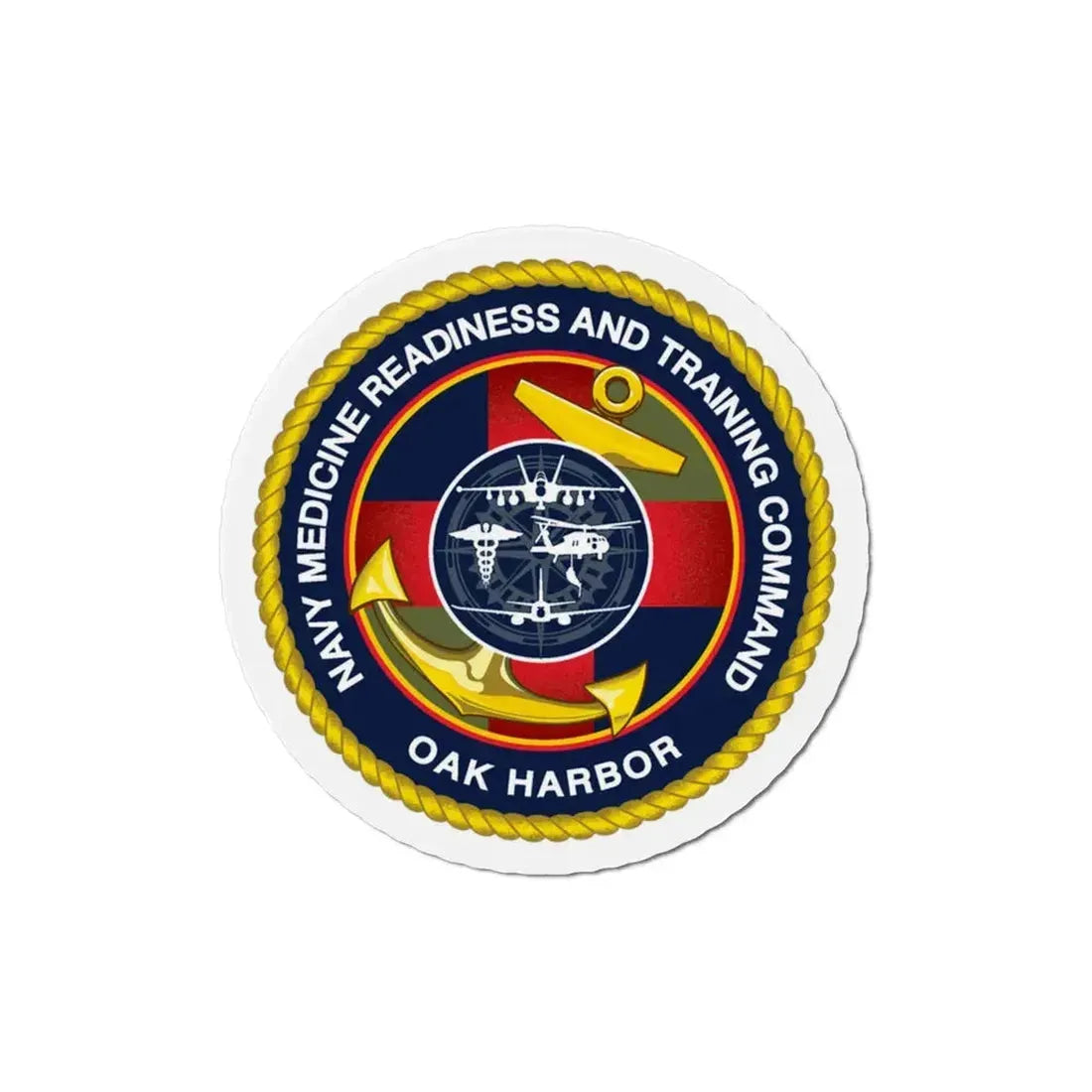 NMRTC Oak Harbor (U.S. Navy) Refrigerator Magnet 3 Inch - The Sticker Space