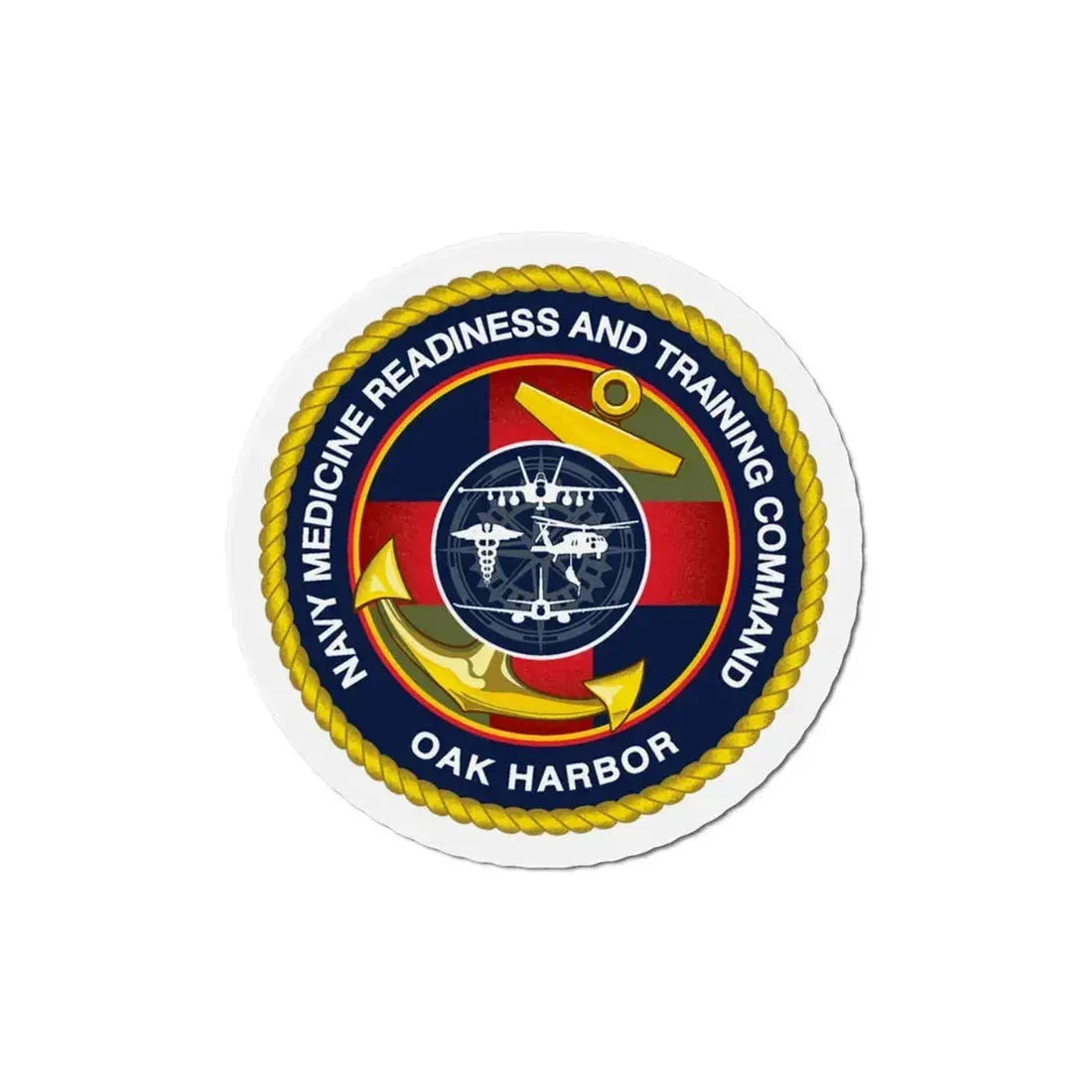 NMRTC Oak Harbor (U.S. Navy) Refrigerator Magnet 4 Inch - The Sticker Space
