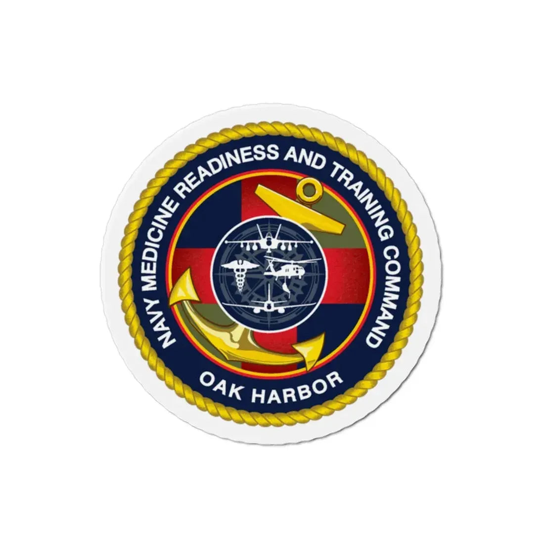 NMRTC Oak Harbor (U.S. Navy) Refrigerator Magnet - The Sticker Space