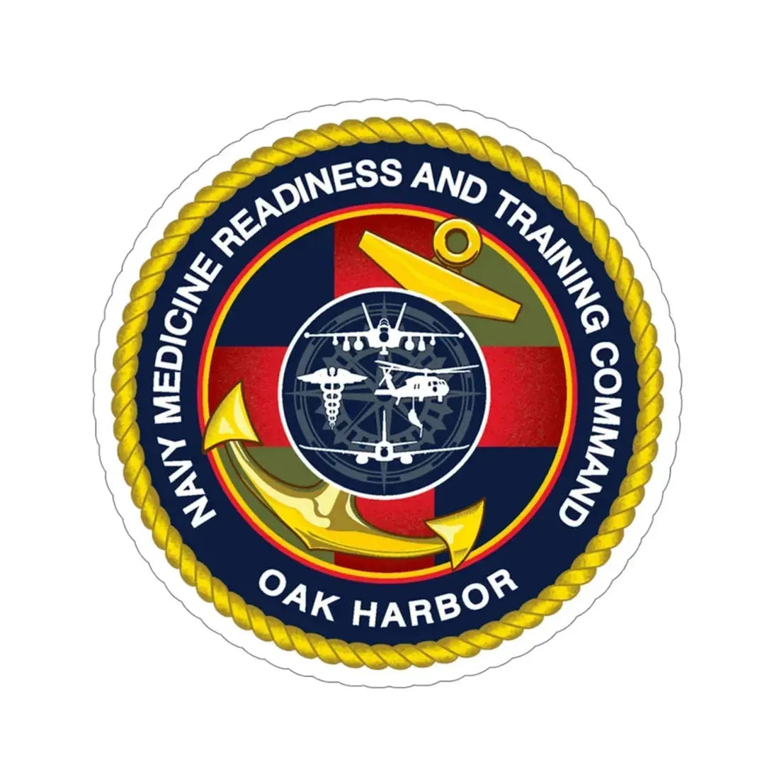 NMRTC Oak Harbor (U.S. Navy) STICKER Vinyl Die-Cut Decal - The Sticker Space