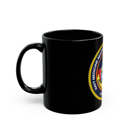 NMRTC Sigonella (U.S. Navy) Black Coffee Mug-The Sticker Space