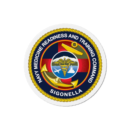 NMRTC Sigonella (U.S. Navy) Die-Cut Magnet-2" x 2"-The Sticker Space