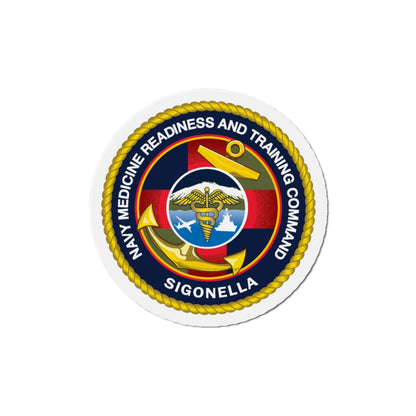 NMRTC Sigonella (U.S. Navy) Die-Cut Magnet-6 × 6"-The Sticker Space