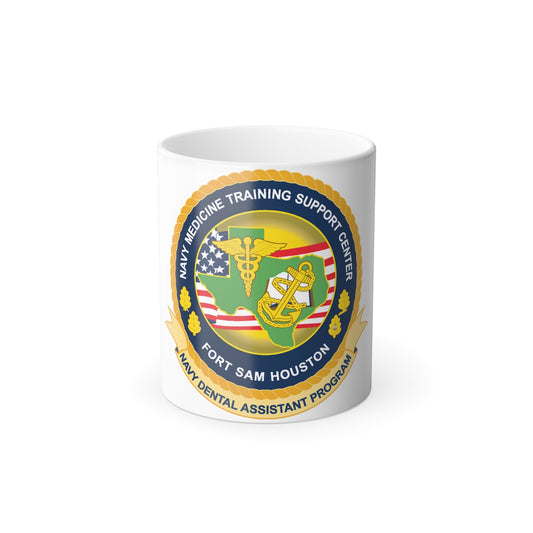 NMTSC Fort Sam Houston NDAP (U.S. Navy) Color Changing Mug 11oz-11oz-The Sticker Space