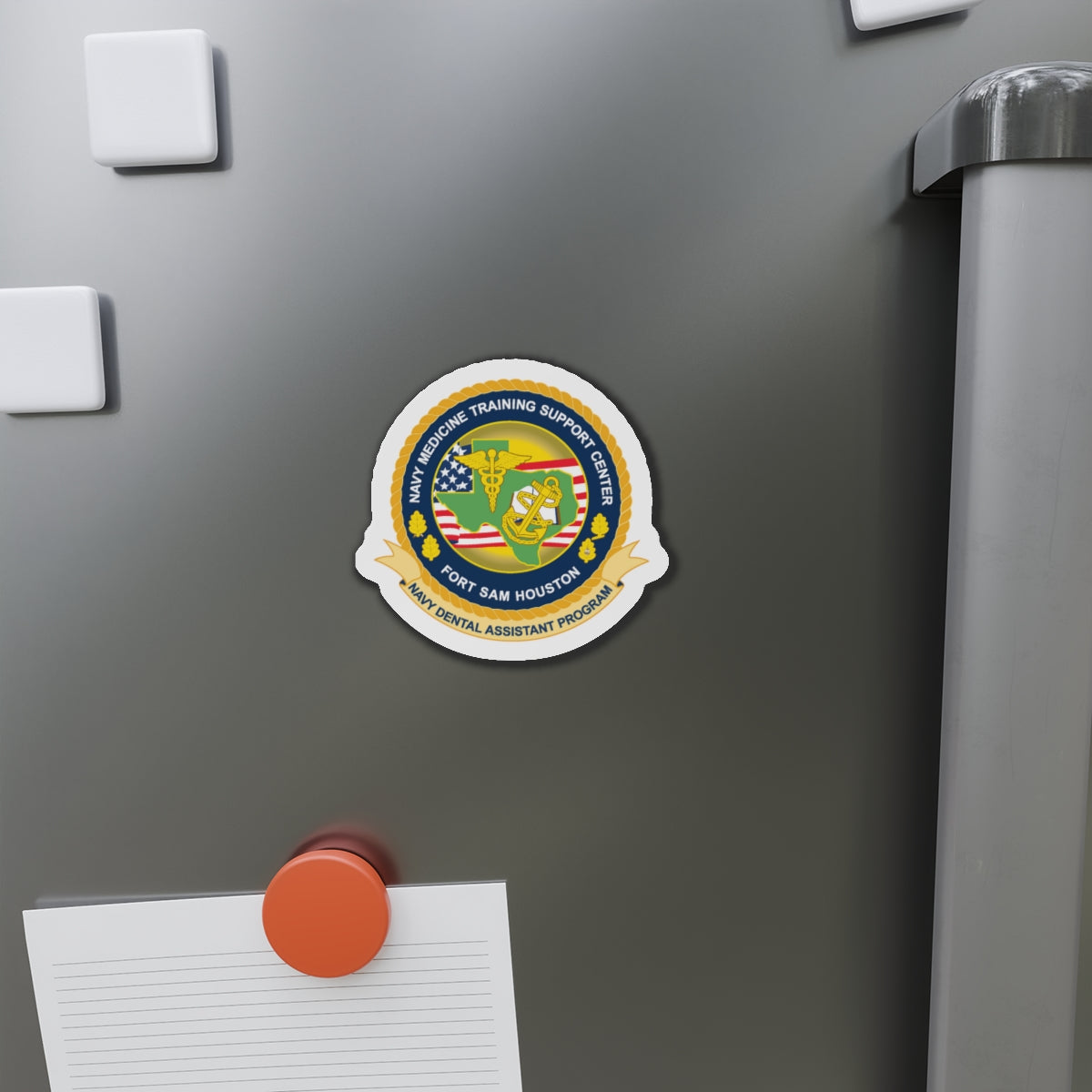 NMTSC Fort Sam Houston NDAP (U.S. Navy) Die-Cut Magnet-The Sticker Space