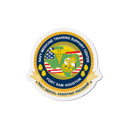 NMTSC Fort Sam Houston NDAP (U.S. Navy) Die-Cut Magnet-4" x 4"-The Sticker Space