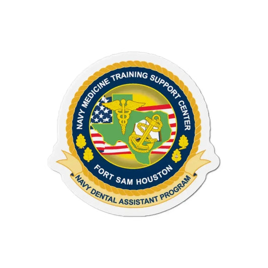 NMTSC Fort Sam Houston NDAP (U.S. Navy) Refrigerator Magnet 2 Inch - The Sticker Space