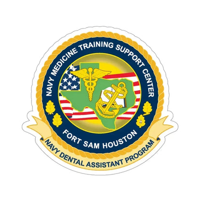 NMTSC Fort Sam Houston NDAP (U.S. Navy) STICKER Vinyl Die-Cut Decal 4 Inch - The Sticker Space
