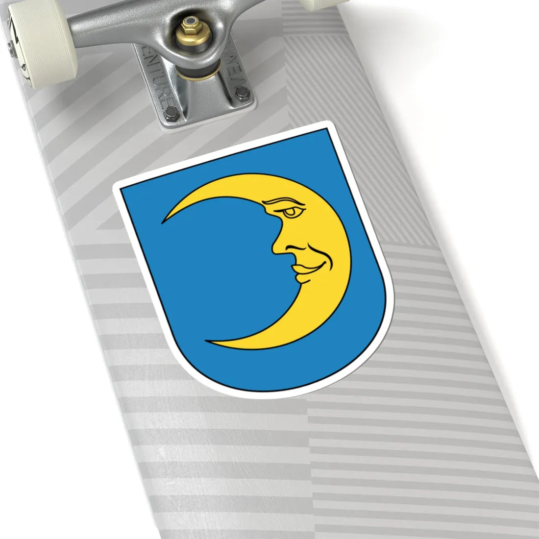 Nänikon coat of arms (Switzerland) (Coat of Arms) STICKER Vinyl Kiss-Cut Decal - The Sticker Space