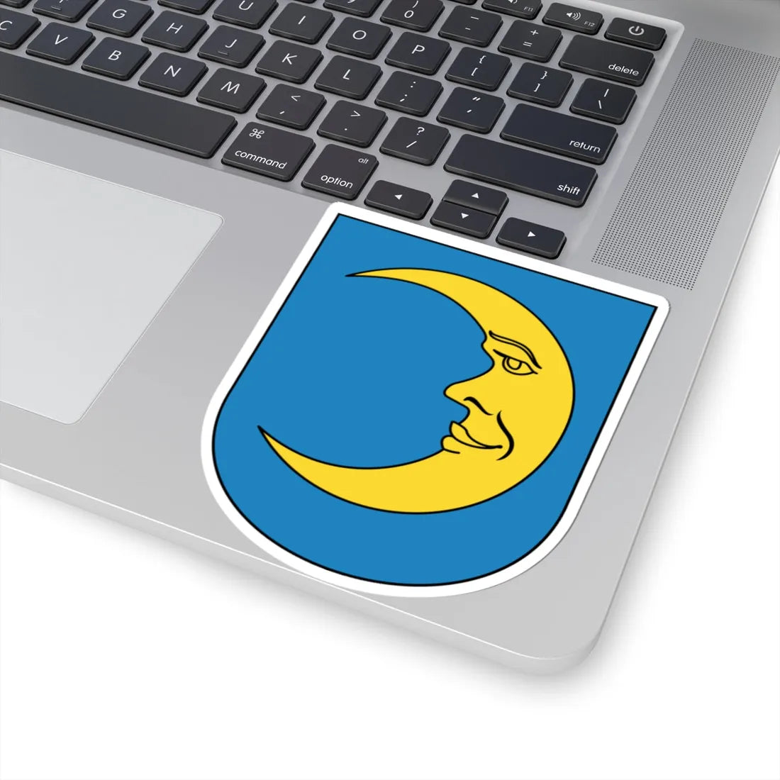 Nänikon coat of arms (Switzerland) (Coat of Arms) STICKER Vinyl Kiss-Cut Decal - The Sticker Space