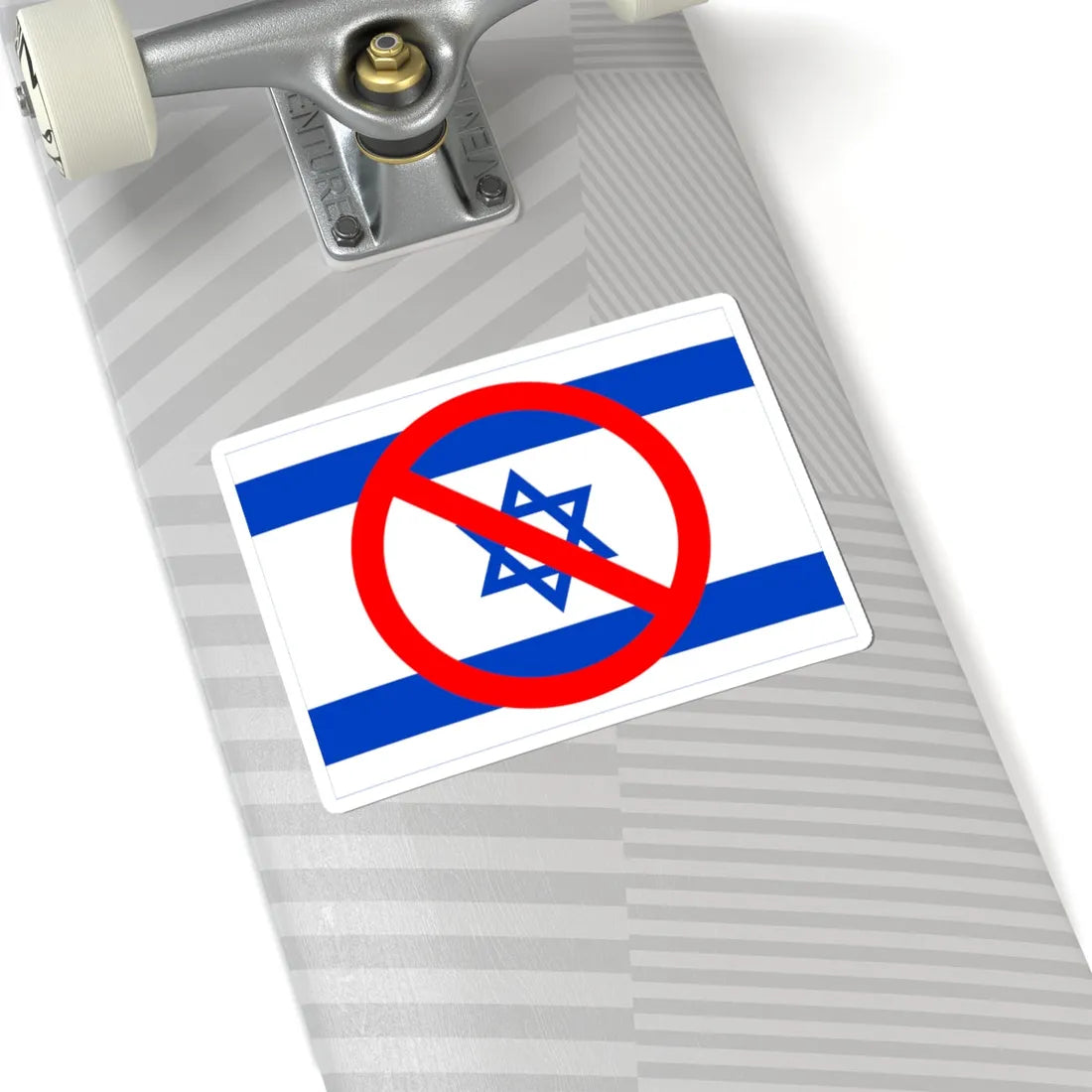 No Israel (Israel) STICKER Vinyl Kiss-Cut Decal - The Sticker Space