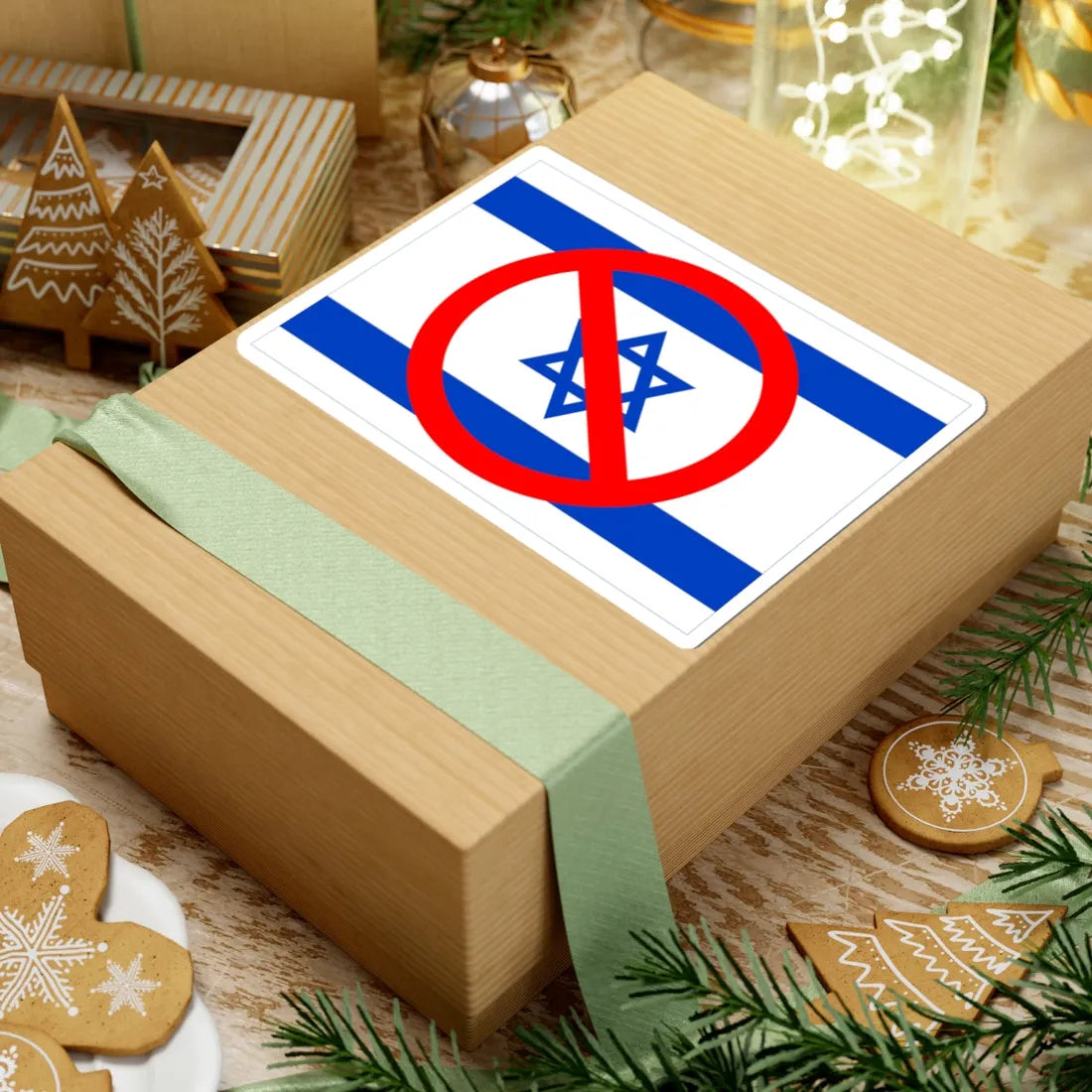 No Israel (Israel) STICKER Vinyl Kiss-Cut Decal - The Sticker Space