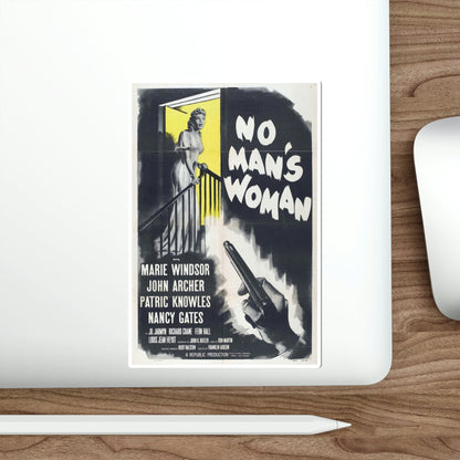 No Mans Woman 1955 Movie Poster STICKER Vinyl Die-Cut Decal-The Sticker Space
