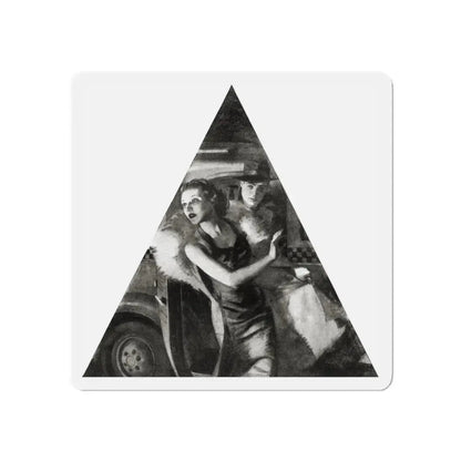 No More Music, Liberty magazine, June 19, 1937 (Magazine Illustration) Refrigerator Magnet - The Sticker Space