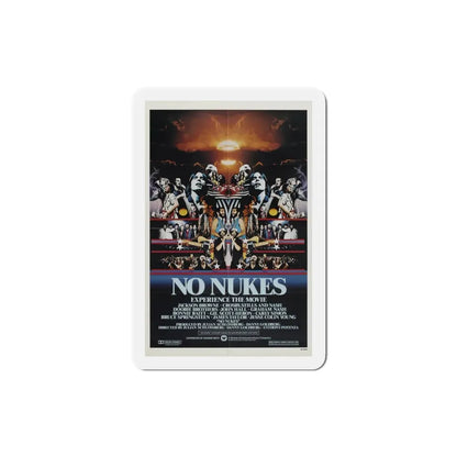 No Nukes 1980 Movie Poster Refrigerator Magnet - The Sticker Space