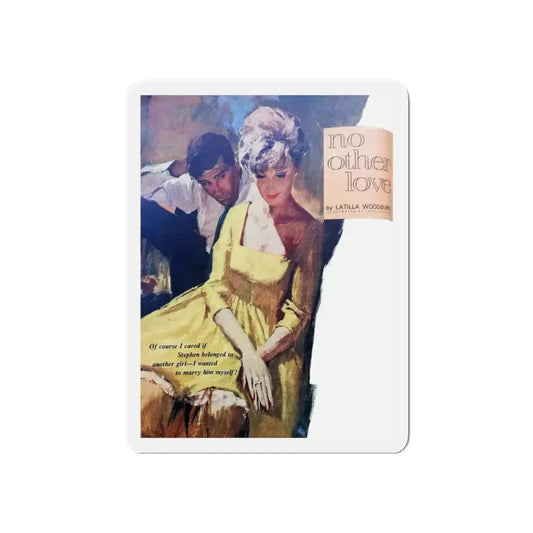No Other Love, Woman's Own, June 1963 (Magazine Illustration) Refrigerator Magnet 6 Inch - The Sticker Space