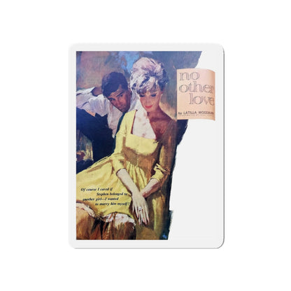 No Other Love, Woman's Own, June 1963 (Magazine Illustration) Refrigerator Magnet-5" x 5"-The Sticker Space