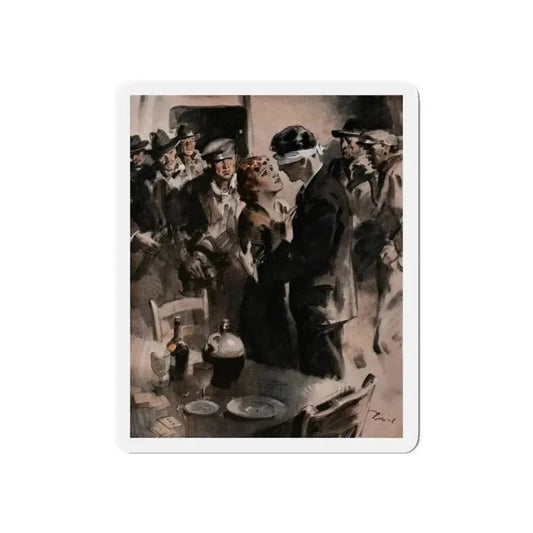 No Other November (1), Ladies' Home Journal, September 1934 (Magazine Illustration) Refrigerator Magnet 6 Inch - The Sticker Space