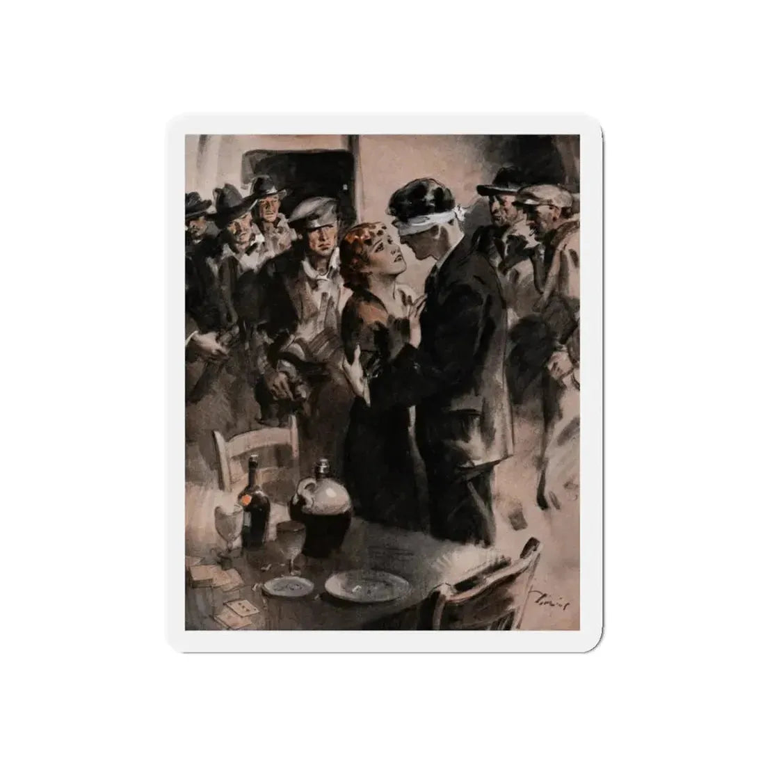 No Other November (1), Ladies' Home Journal, September 1934 (Magazine Illustration) Refrigerator Magnet - The Sticker Space