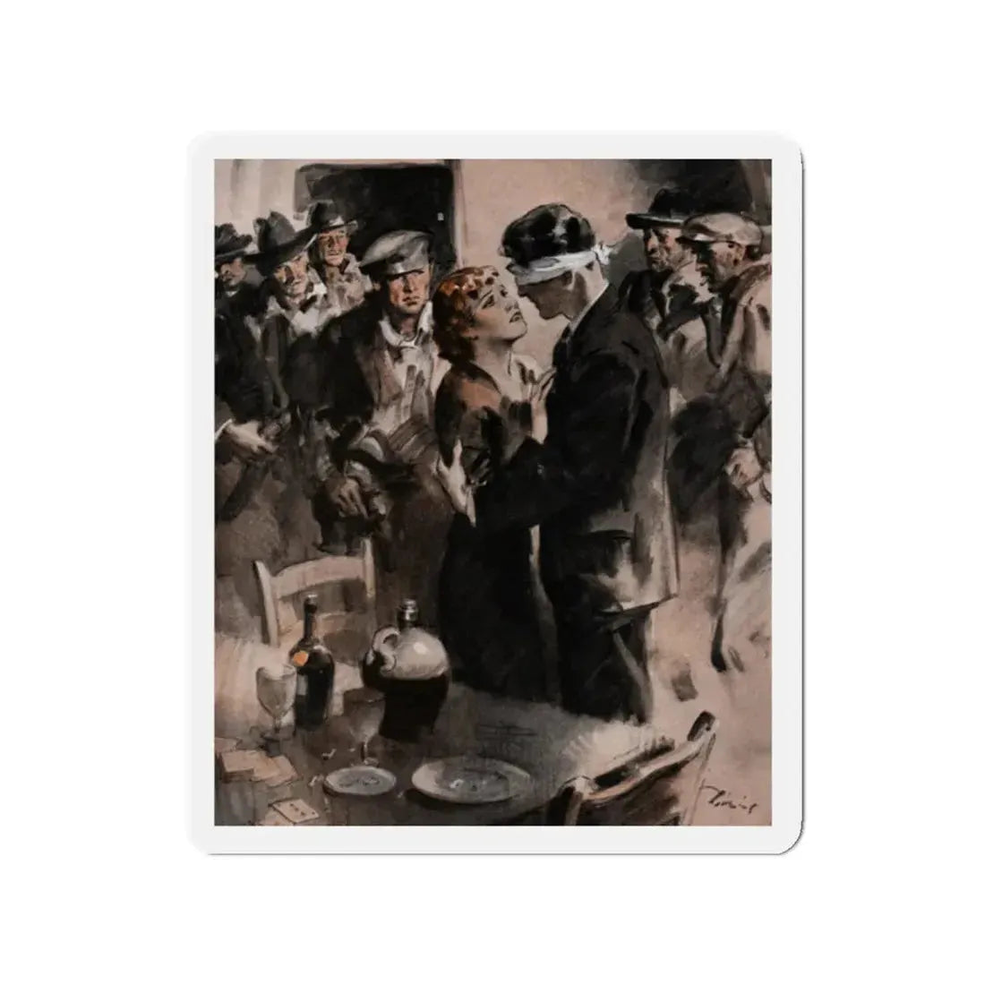 No Other November (1), Ladies' Home Journal, September 1934 (Magazine Illustration) Refrigerator Magnet - The Sticker Space