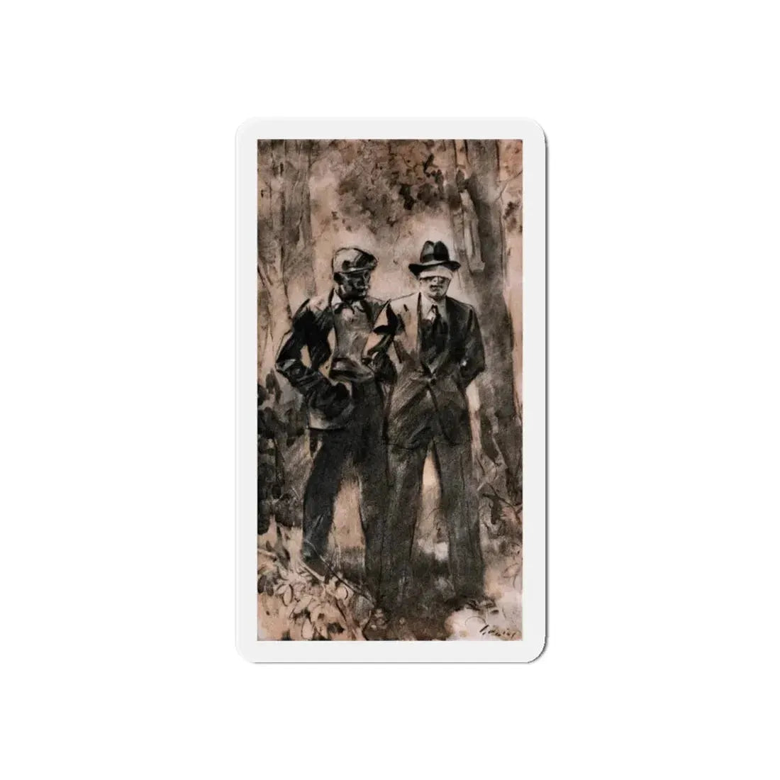 No Other November (2), Ladies' Home Journal, September 1934 (Magazine Illustration) Refrigerator Magnet - The Sticker Space