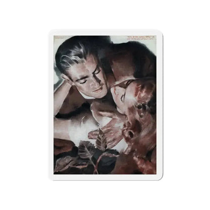 No Other Woman On Earth, Liberty magazine, April 4, 1942 (Magazine Illustration) Refrigerator Magnet 4 Inch - The Sticker Space