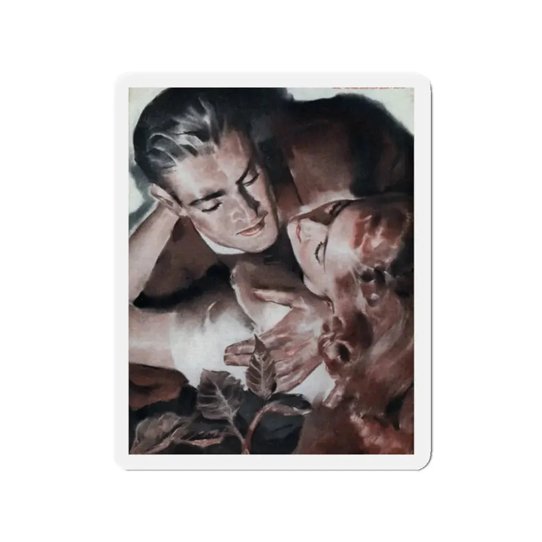 No Other Woman On Earth, Liberty magazine, April 4, 1942 (Magazine Illustration) Refrigerator Magnet - The Sticker Space