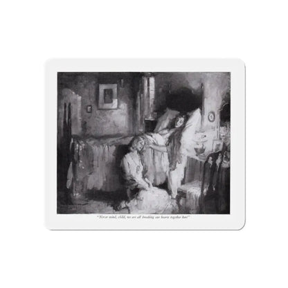 No Questions Asked (2), McCall's magazine, December 1931 (Magazine Illustration) Refrigerator Magnet - The Sticker Space