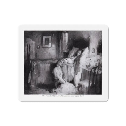 No Questions Asked (2), McCall's magazine, December 1931 (Magazine Illustration) Refrigerator Magnet - The Sticker Space