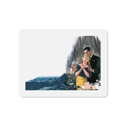 No Regrets by B. L. Jacot, Good Taste magazine, 1948 (Magazine Illustration) Refrigerator Magnet - The Sticker Space