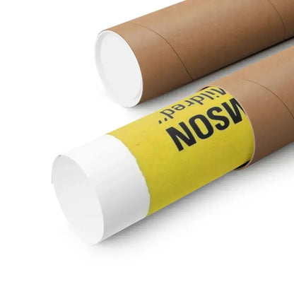 NO WAY BACK 1976 - Paper Movie Poster - The Sticker Space