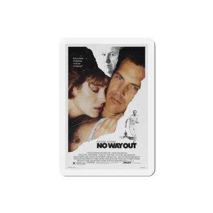 No Way Out 1987 Movie Poster Refrigerator Magnet 2 Inch - The Sticker Space