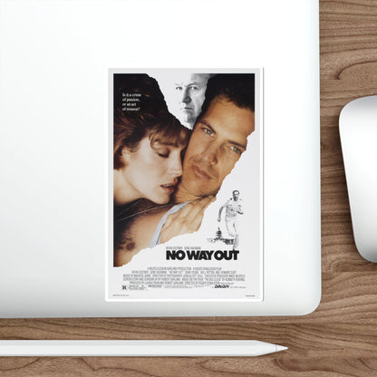 No Way Out 1987 Movie Poster STICKER Vinyl Die-Cut Decal-The Sticker Space