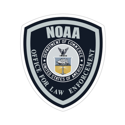 NOAA Marine Law Enforcement STICKER Vinyl Die-Cut Decal-2 Inch-The Sticker Space