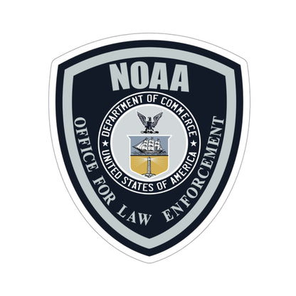 NOAA Marine Law Enforcement STICKER Vinyl Die-Cut Decal-3 Inch-The Sticker Space